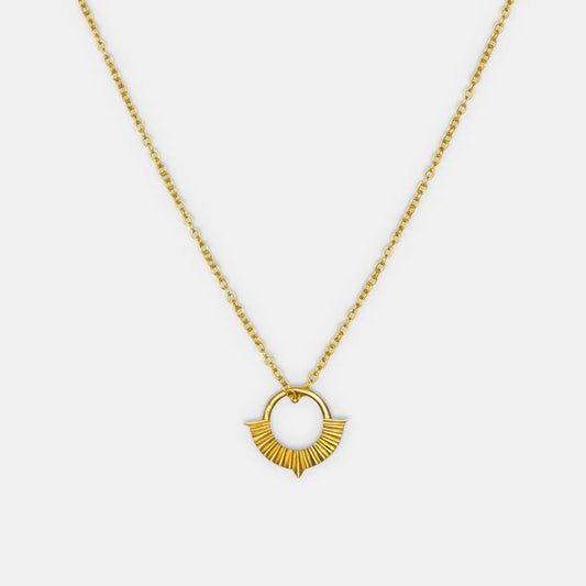 Gold Wren Necklace