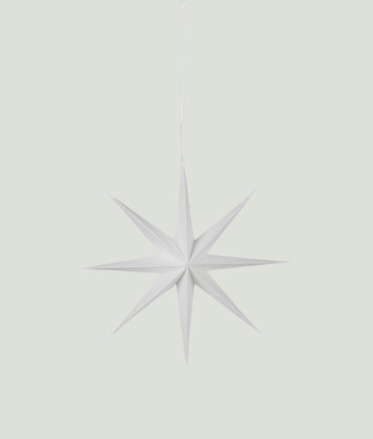 Star Ornament | White