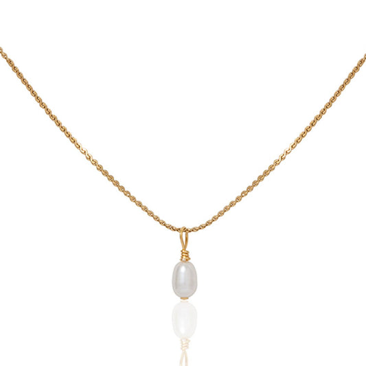 Pearl Droplet Necklace