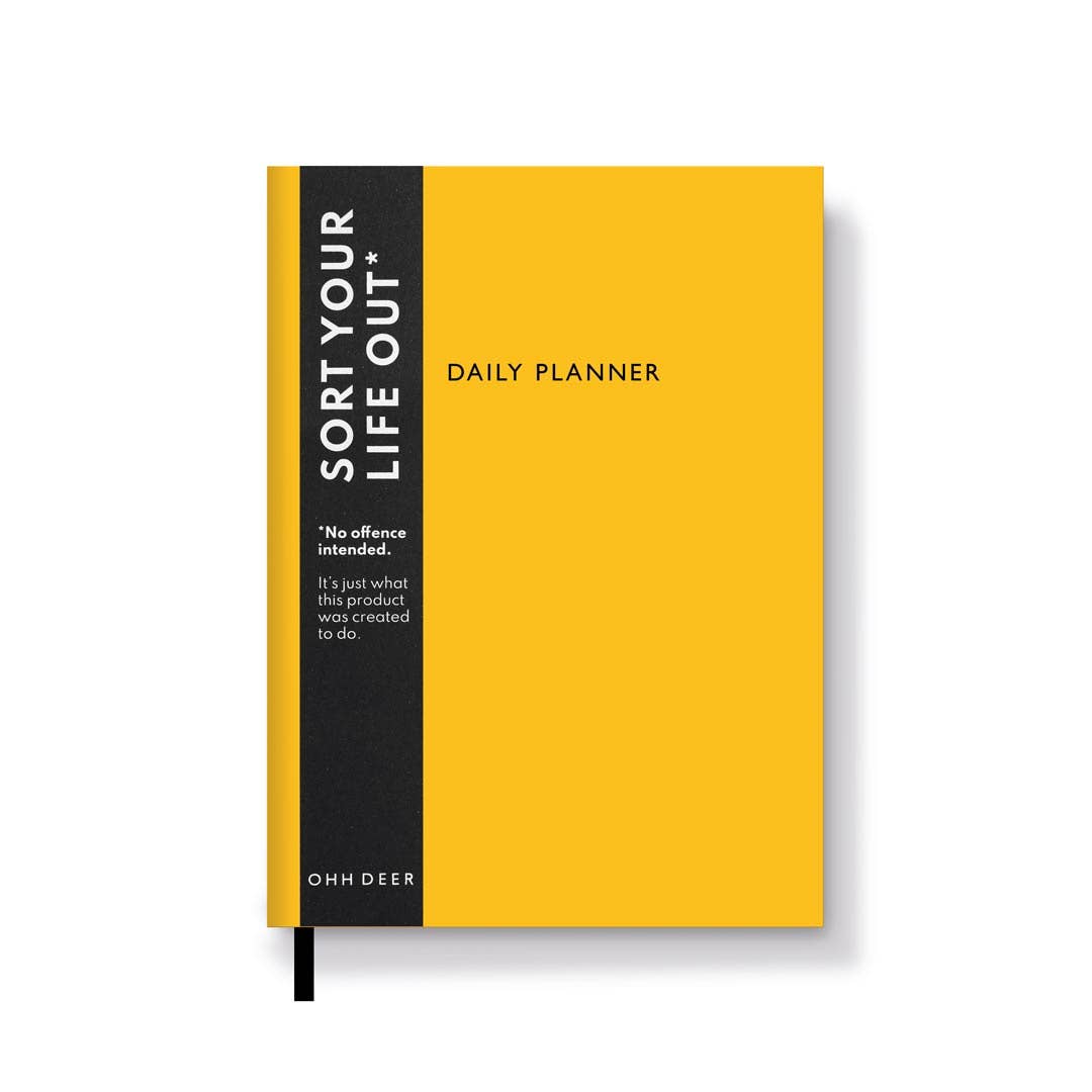 Neon Amber Daily Planner