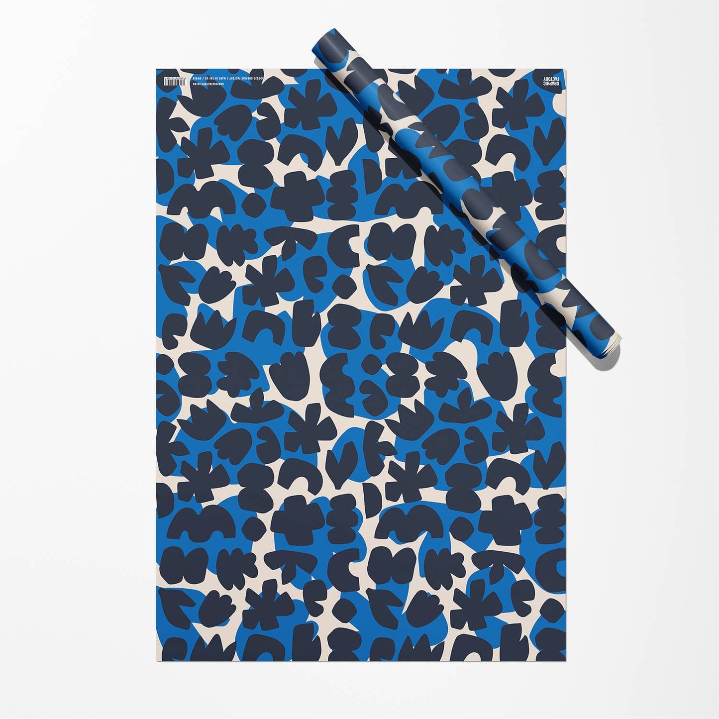 Wildflowers Gift Wrap | Blue