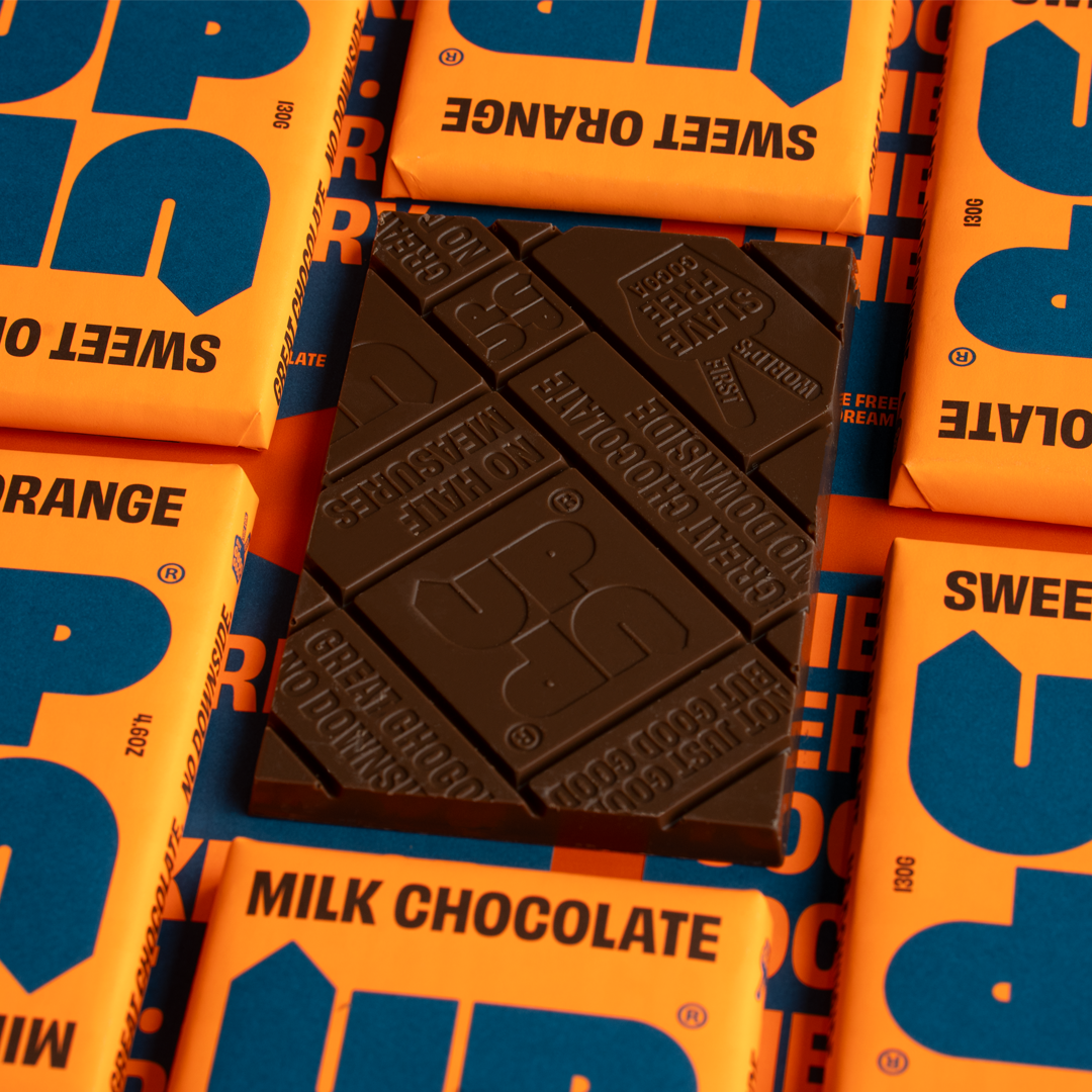 Sweet Orange Milk Chocolate Bar