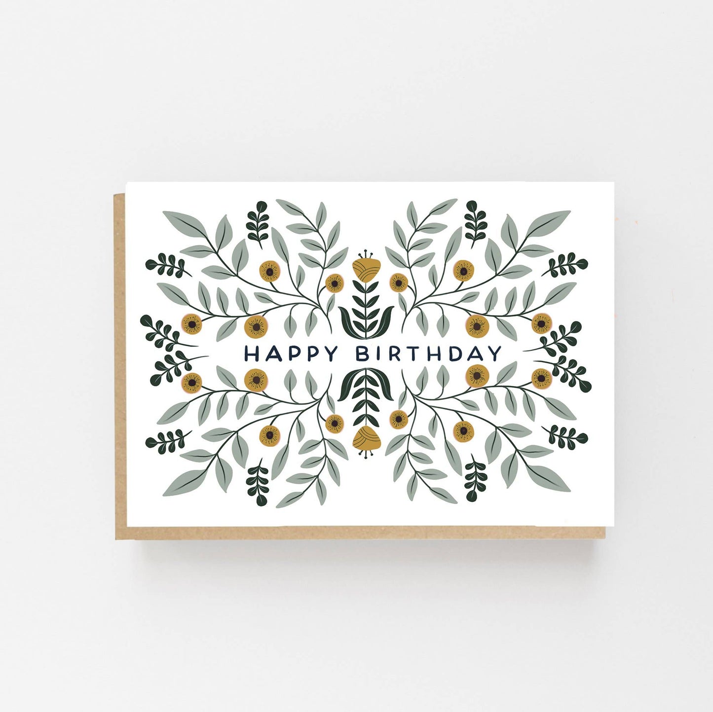 Happy Birthday Pattern Card