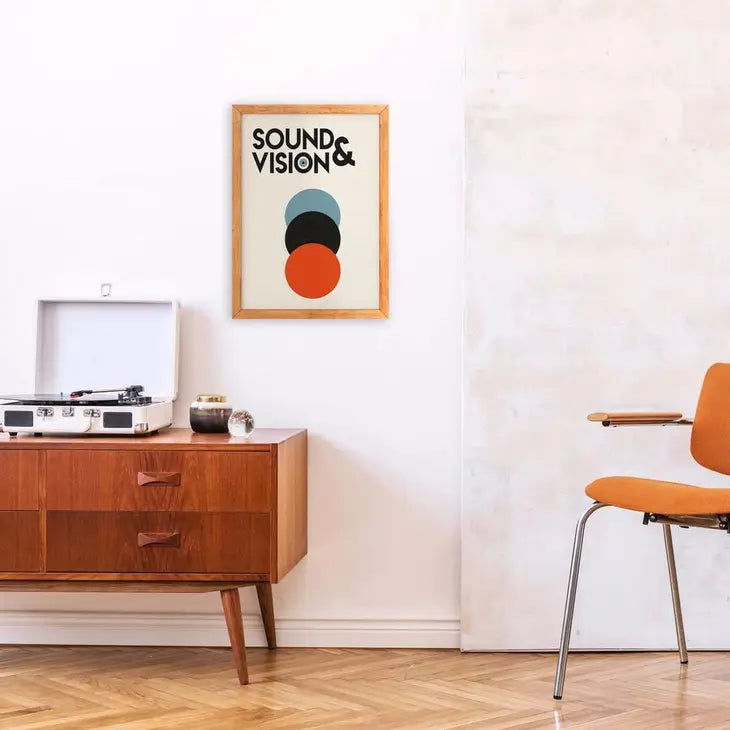 Sound and Vision Print | A3