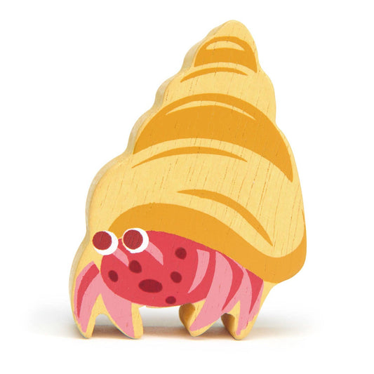 Wooden Coastal Animals | Hermit Crab