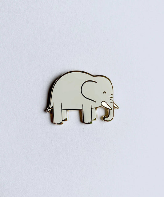 Elephant Enamel Pin