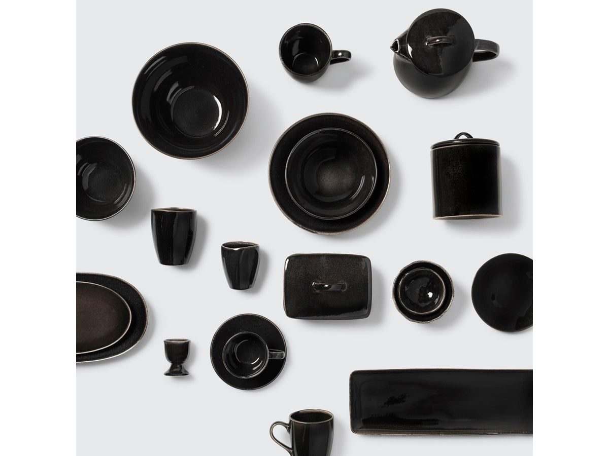 Nordic Coal Espresso Cup with Saucer