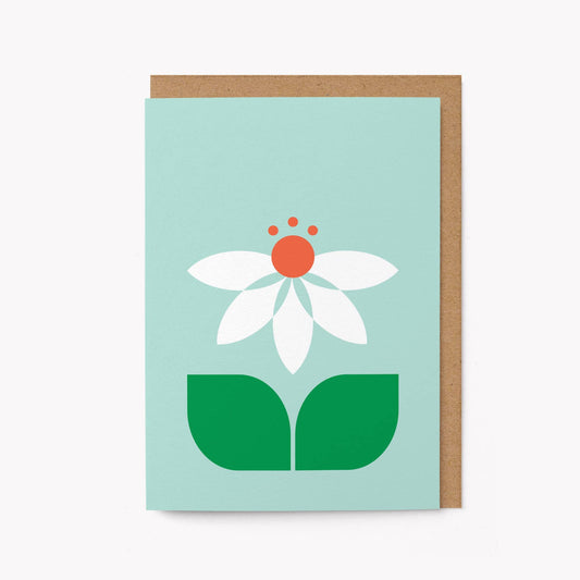 Flower No 21 Greeting Card