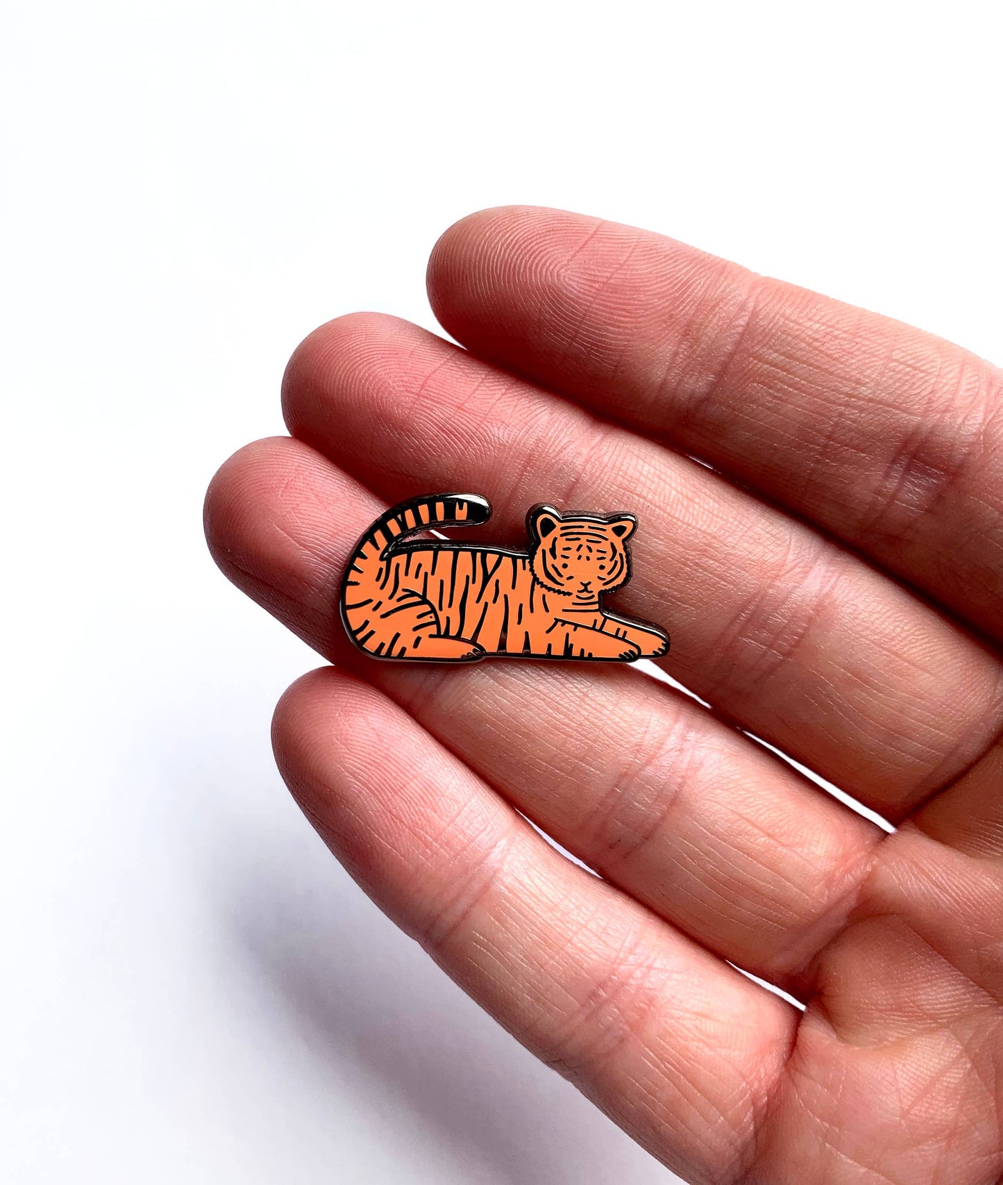 Tiger Enamel Pin