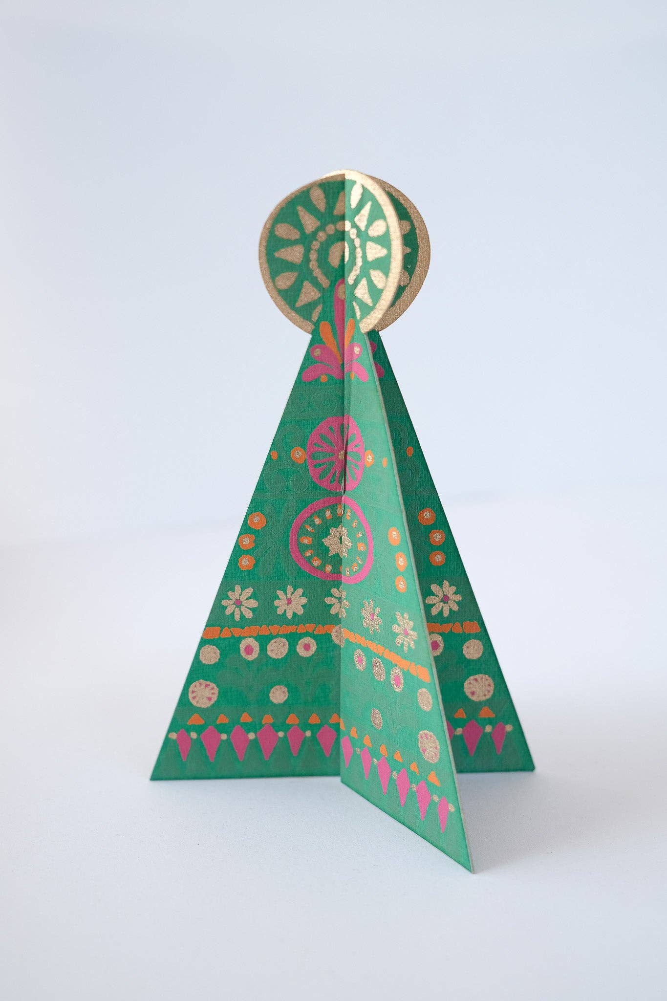 Patterned Tree Greeting Card
