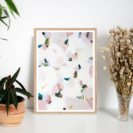 Clouds & Posies Print | A3