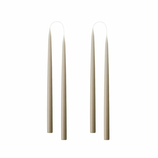 Smooth Taper Candle | Linen