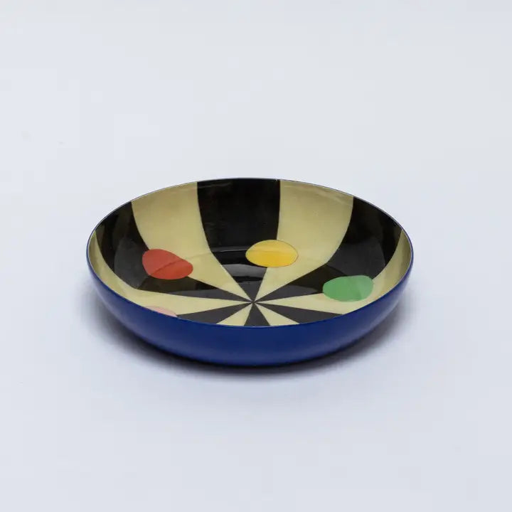 Round Enamel Tray | Benson's Colour Hexagon